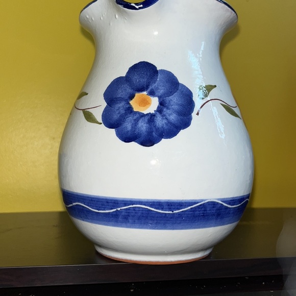 Vtg La Spezia by Furio Home Italian 32 Oz Ceramic Pitcher, Collectible - Picture 10 of 11